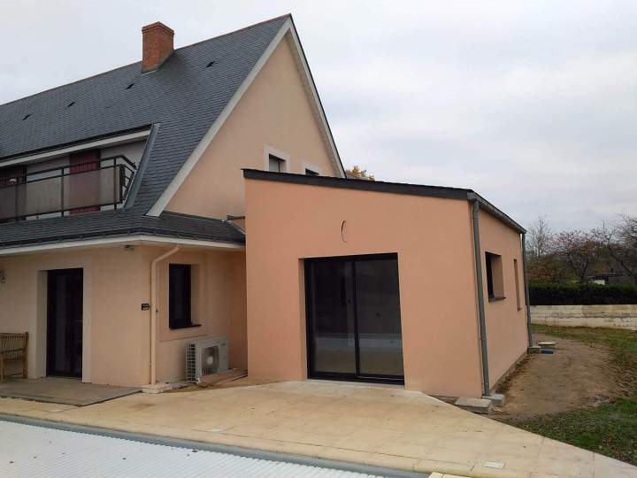 Construction de maison en cours Angers