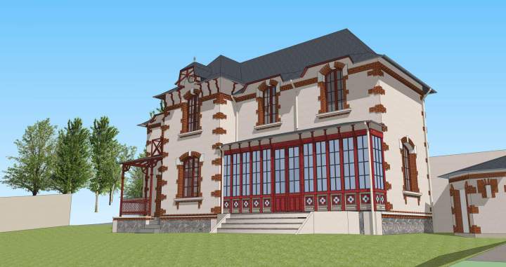 Maison 8b extension aprés travaux